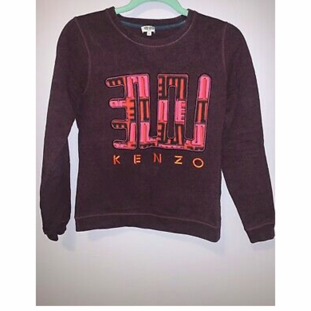 KENZO Paris Authentic Sweater Pullover Size: S